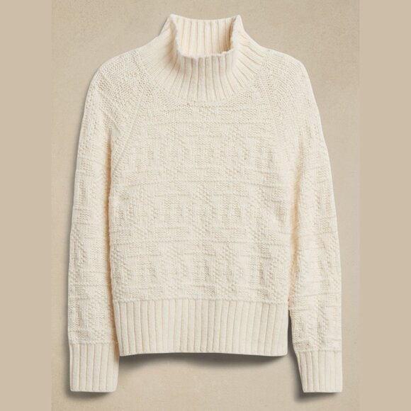 Banana Republic Karo Jacquard Sweater - Picture 2 of 5